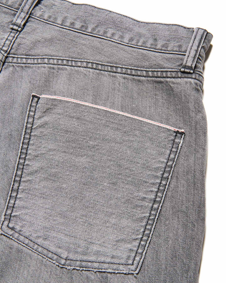 uniform experiment / DAMAGED BOLD-FIT JEANS / BLACK / UE-260011
