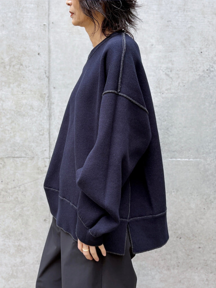 ENFÖLD / REVERSIBLE PULLOVER  / C.GRAY / 300IA270-2491