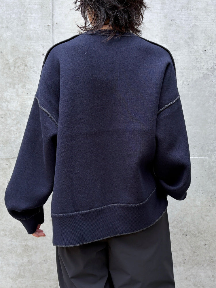 ENFÖLD / REVERSIBLE PULLOVER  / C.GRAY / 300IA270-2491