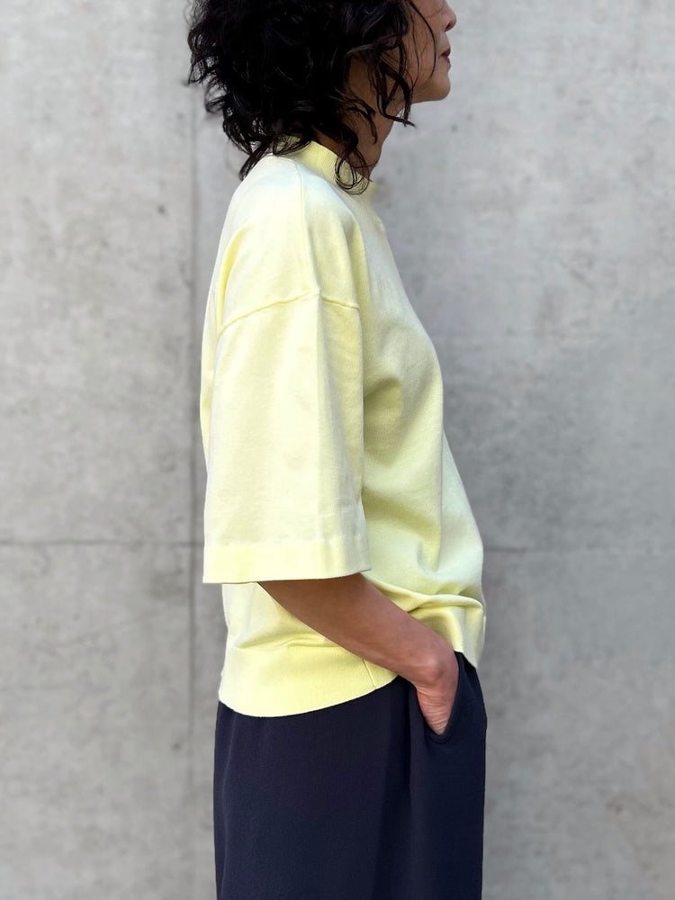 ENFÖLD / WIDE-SLEEVES T-SHIRT / L.YEL / 300JS270-2231