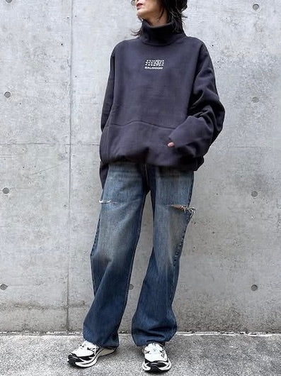 MM6 × Salomon / テクニカルフリース  / BLACK