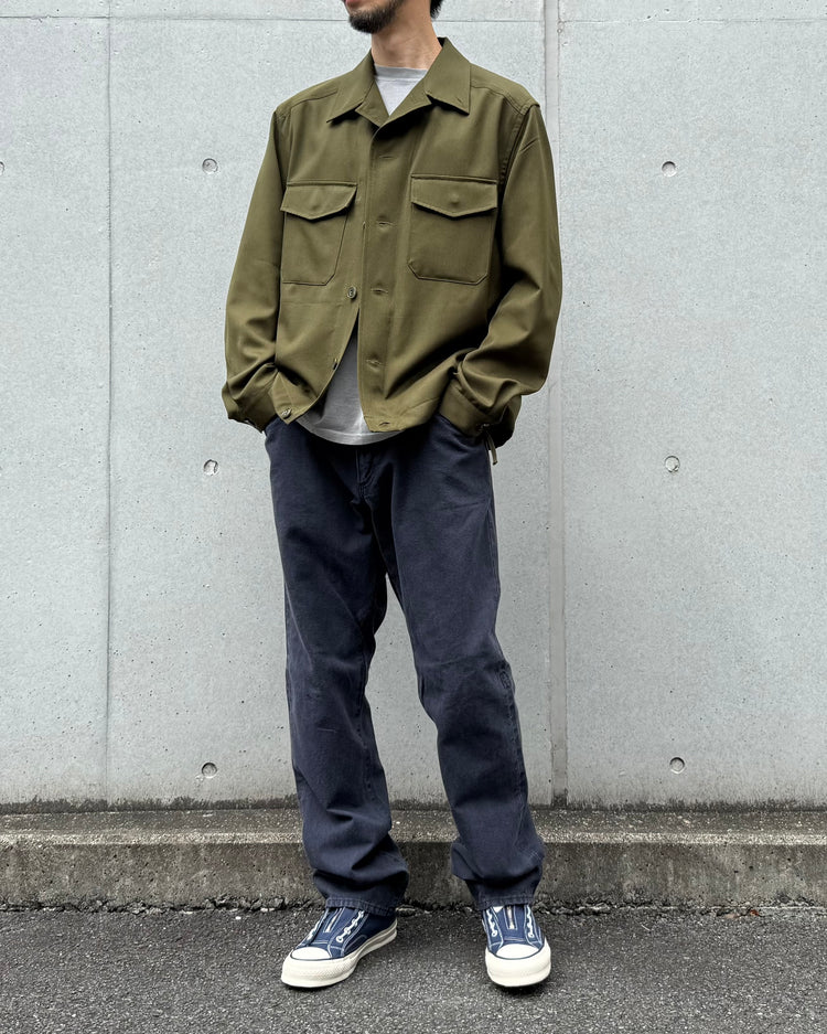 nonnative / OFFICER SHIRT JACKET WOOL TWILL / OLIVE / NN-SJ4901
