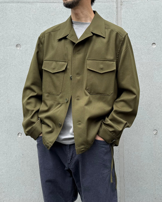 nonnative / OFFICER SHIRT JACKET WOOL TWILL / OLIVE / NN-SJ4901