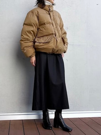 HYKE / PERTEX®️ DOWN JACKET / COYOTE BROWN / 17544