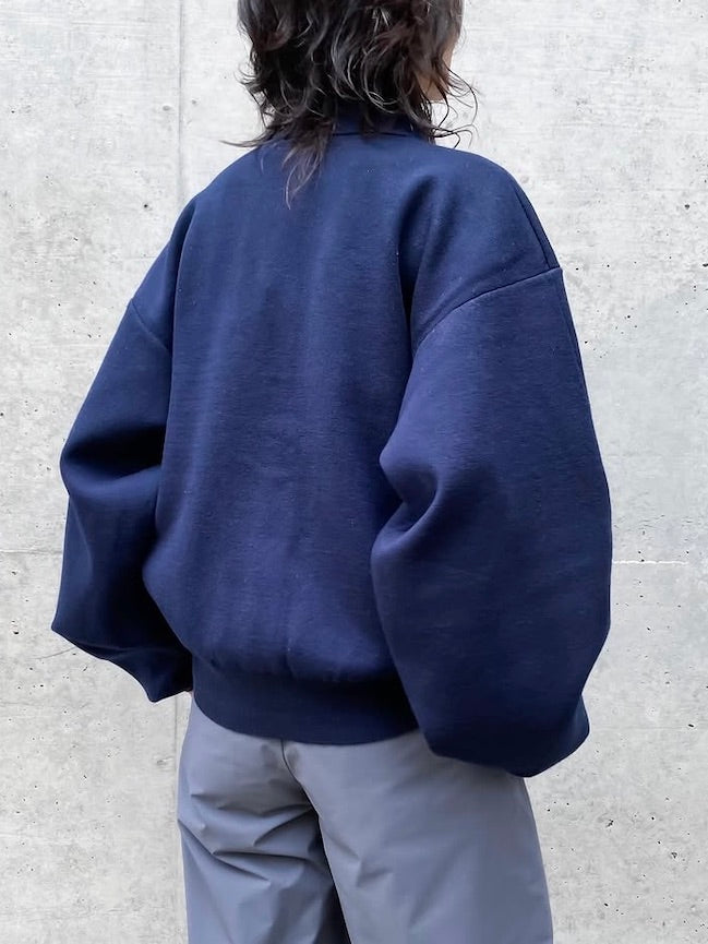 någonstans / soutien-collar knit cardigan / Space / 470IA170-1391