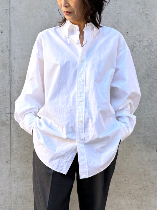 THE SHINZONE / DADDY SHIRT / WHITE / 21AMSBL08