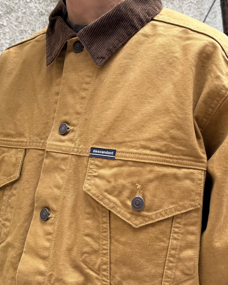 DESCENDANT / DALLAS DUCK JACKET / BEIGE / 262WVDS-JKM02