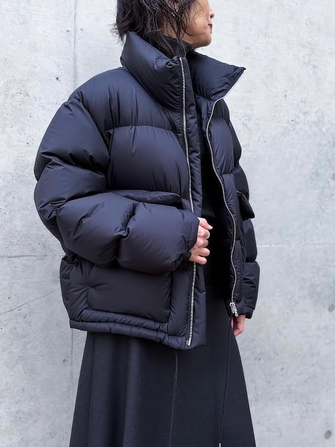 AURALEE / SUPER LIGHT NYLON RIPSTOP DOWN BLOUSON / BLACK