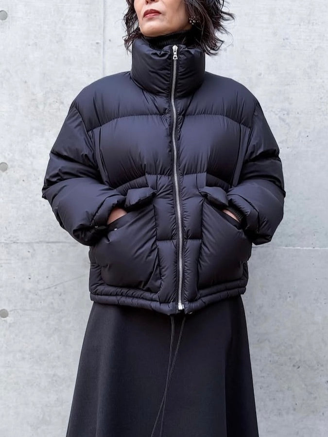 AURALEE / SUPER LIGHT NYLON RIPSTOP DOWN BLOUSON / BLACK