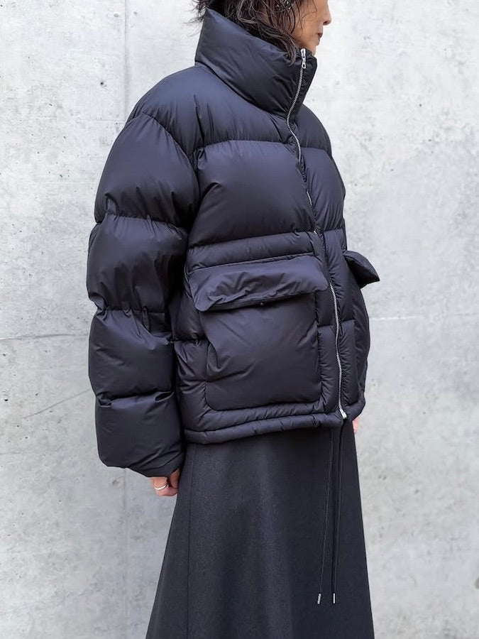 AURALEE / SUPER LIGHT NYLON RIPSTOP DOWN BLOUSON / BLACK