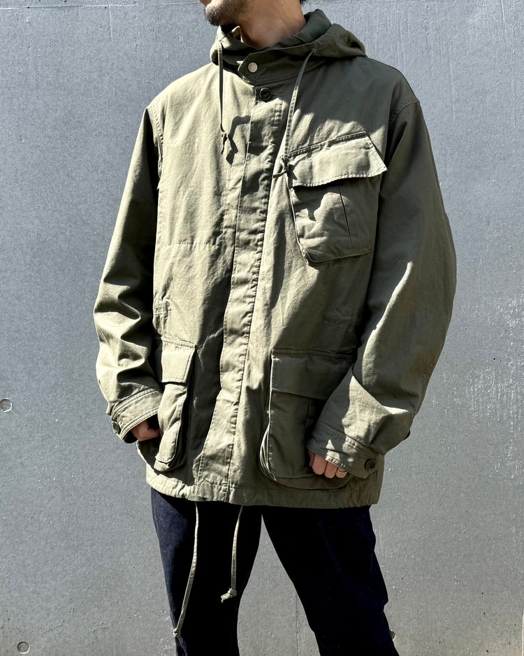 nonnative / TROOPER HOODED JACKET COTTON RIPSTOP WITH WINDSTOPPER® / OLIVE / NN-J4808