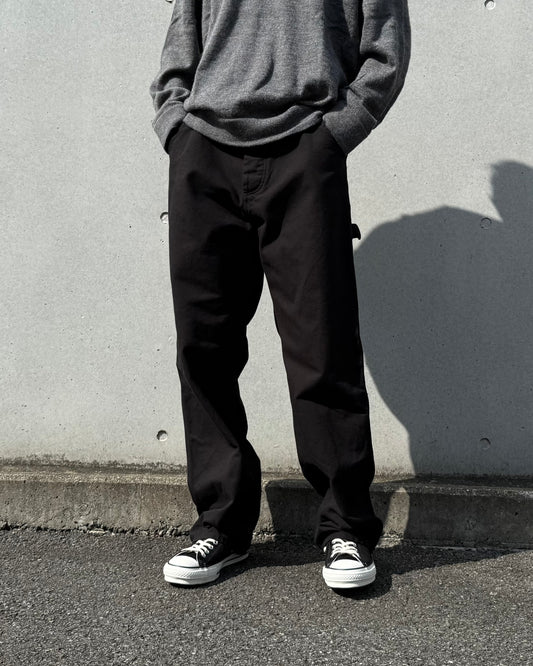 Oblada / Duck Painter Pants / Black
