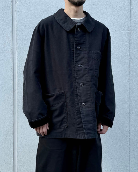 PORTER CLASSIC / MOLESKIN FRENCH JACKET WATCH CHAIN ITEM / BLACK / PC-019-3535