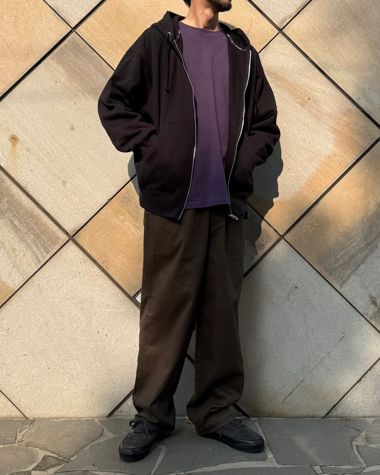 DESCENDANT / PX ZIP HOODY / BLACK / 262ATDS-CSM08