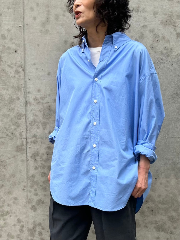 THE SHINZONE / DADDY SHIRT / BLUE / 21AMSBL08