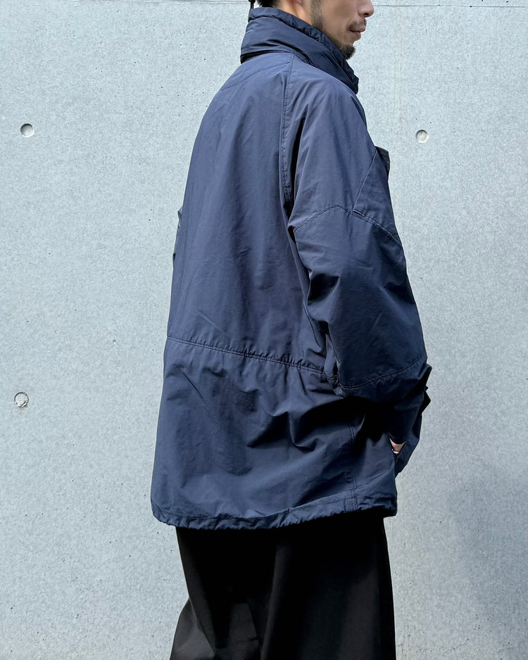 PORTER CLASSIC / WEATHER MILITARY JACKET / LINER NYLON ZU CONNECTION / NAVY / PC-026-2988