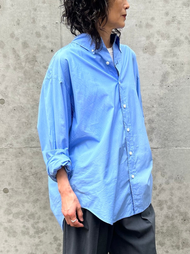 THE SHINZONE / DADDY SHIRT / BLUE / 21AMSBL08