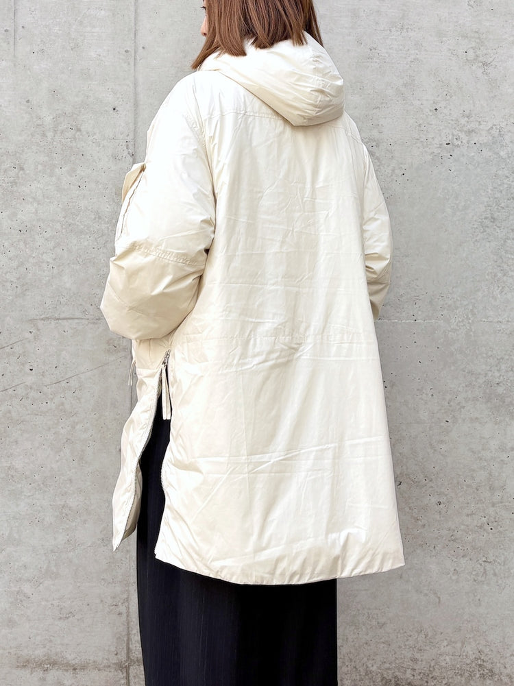 08sircus / 08sircus × TAION Down monster parka / ivory / S26AW-OT01