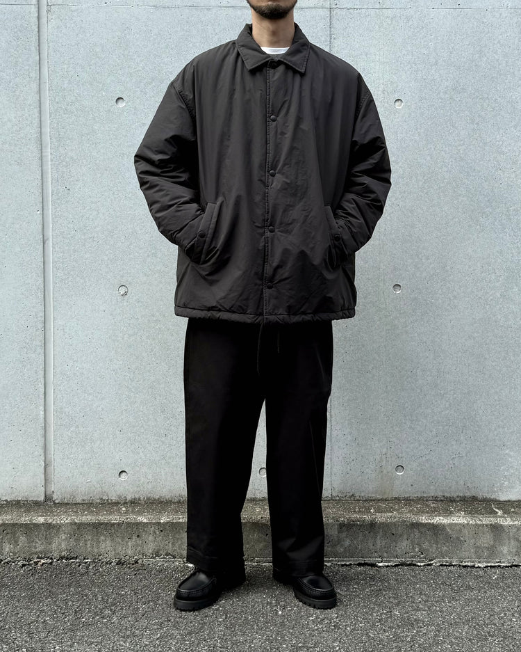 PORTER CLASSIC / WEATHER COACH JACKET / BLACK/ PC-026-3615