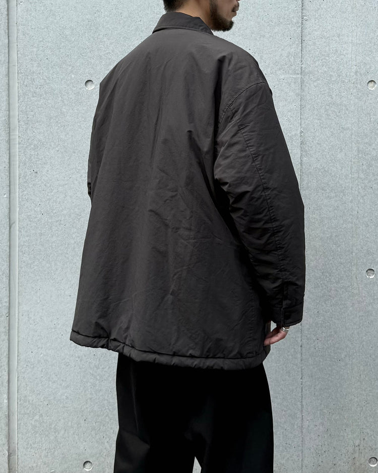 PORTER CLASSIC / WEATHER COACH JACKET / BLACK/ PC-026-3615