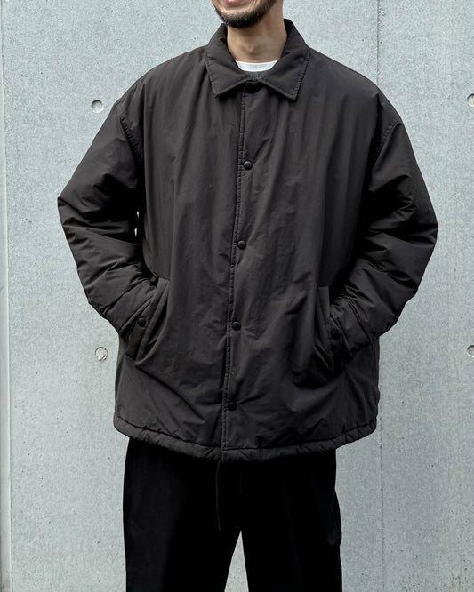 PORTER CLASSIC / WEATHER COACH JACKET / BLACK/ PC-026-3615