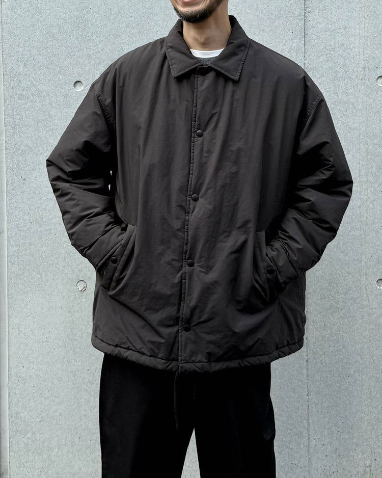 PORTER CLASSIC / WEATHER COACH JACKET / BLACK/ PC-026-3615