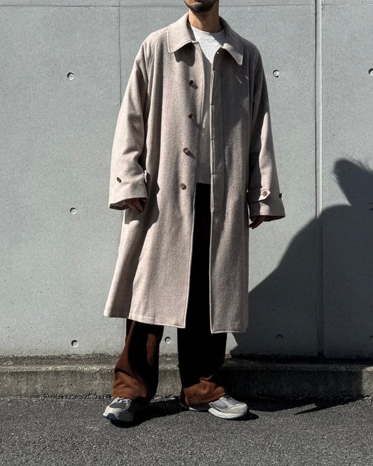 POLYPLOID  /  LONG COAT C / BEIGE / C-1-001-045