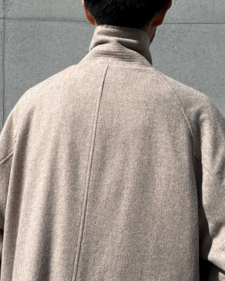 POLYPLOID  /  LONG COAT C / BEIGE / C-1-001-045