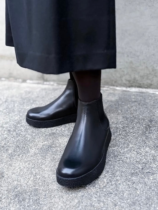 beautiful shoes / CREPE-CUP SIDEGORE / BLACK / BSS2534013