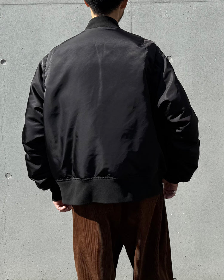 DAIWA PIER39 / TECH 2WAY MA-1 DOWN JACKET / BLACK / BW40025W