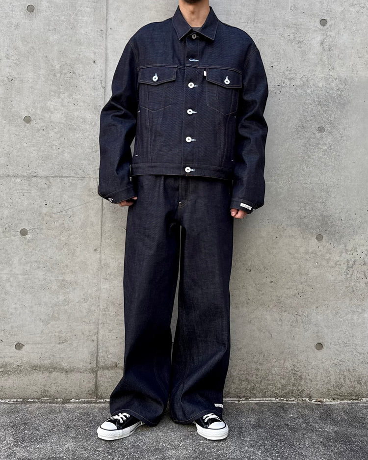 TSTS / ORGANIC COTTON LOOSE FIT JEANS / INDIGO BLUE / 26MM0303