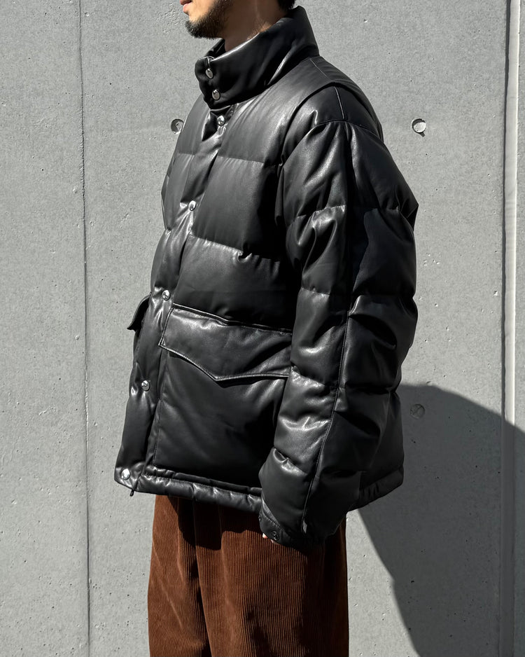 DAIWA PIER39 / TECH 2WAY SYNTHETIC SKIN DOWN JACKET / BLACK / BJ-41025W