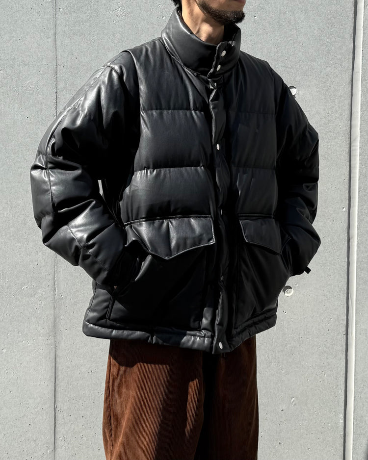 DAIWA PIER39 / TECH 2WAY SYNTHETIC SKIN DOWN JACKET / BLACK / BJ-41025W