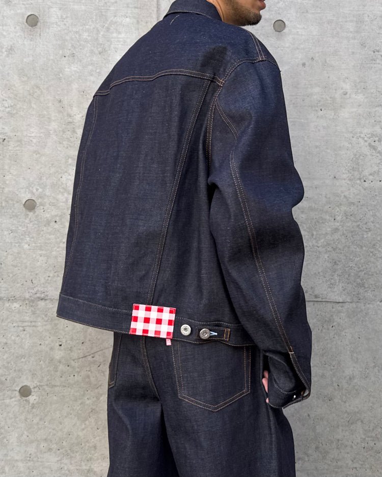 TSTS / ORGANIC COTTON OVERSIZED DENIM JACKET / INDIGO BLUE / 26MM0602