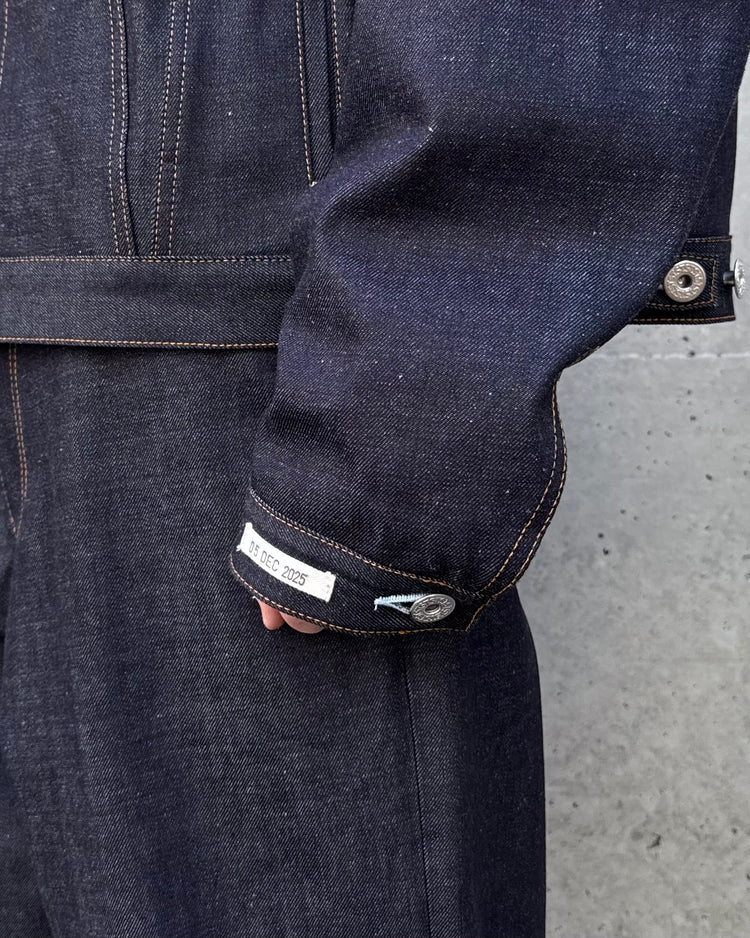 TSTS / ORGANIC COTTON OVERSIZED DENIM JACKET / INDIGO BLUE / 26MM0602