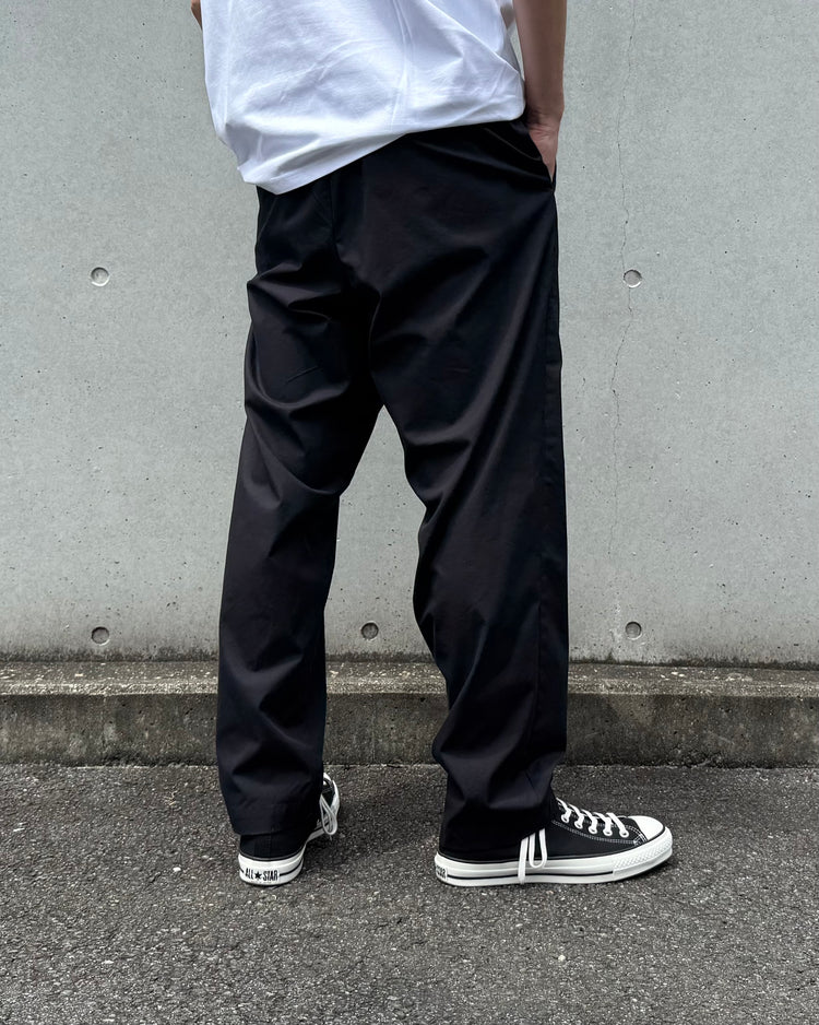 New Manual / CHINO TAPERED TROUSERS / BLACK / 2026SSJK-PT3-YT
