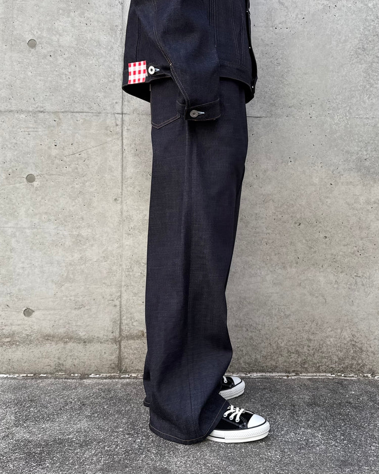 TSTS / ORGANIC COTTON LOOSE FIT JEANS / INDIGO BLUE / 26MM0303