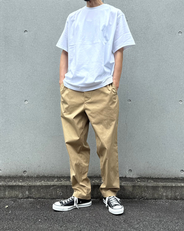 New Manual / CHINO TAPERED TROUSERS / BEIGE / 2026SSJK-PT3-YT