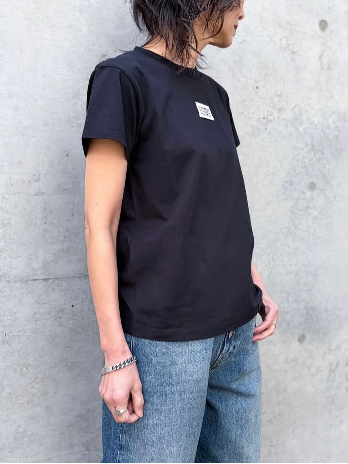 MM⑥  Maison Margiela / Numericコットン Tシャツ / BLACK / S52GC0327M20170