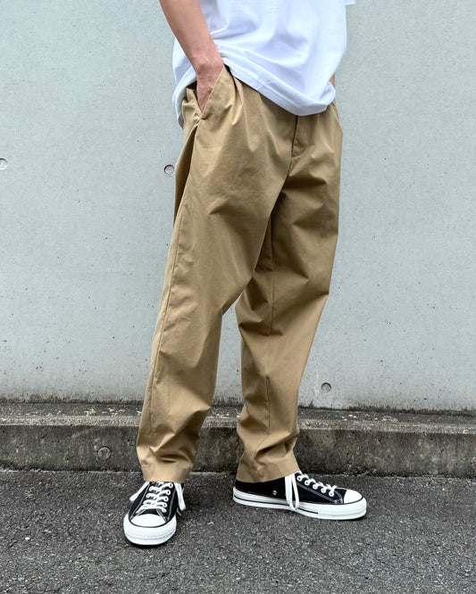 New Manual / CHINO TAPERED TROUSERS / BEIGE / 2026SSJK-PT3-YT