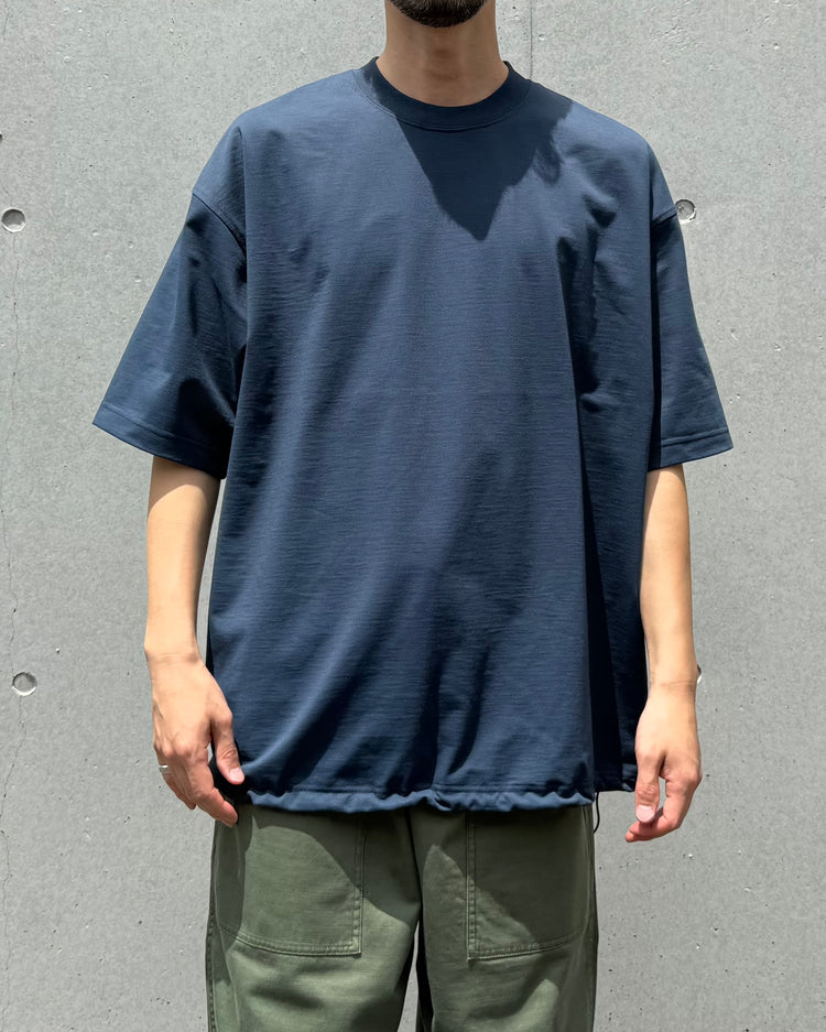 DAIWA PIER39 / TECH DRAWSTRING TEE S/S / NAVY / BE-32026W