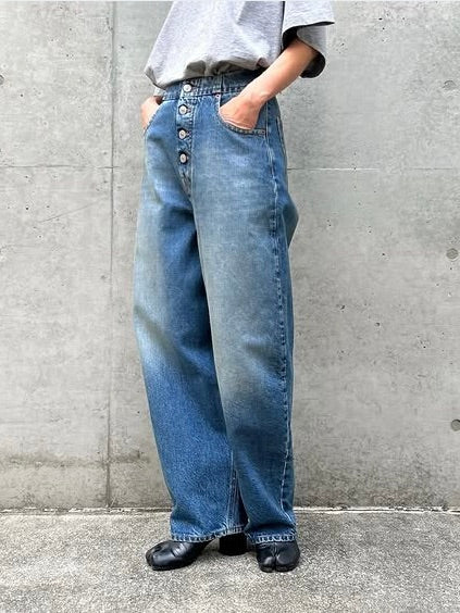 MM⑥  Maison Margiela  / ストレートレッグジーンズ  / ライトブルー / S52LA0235M30058