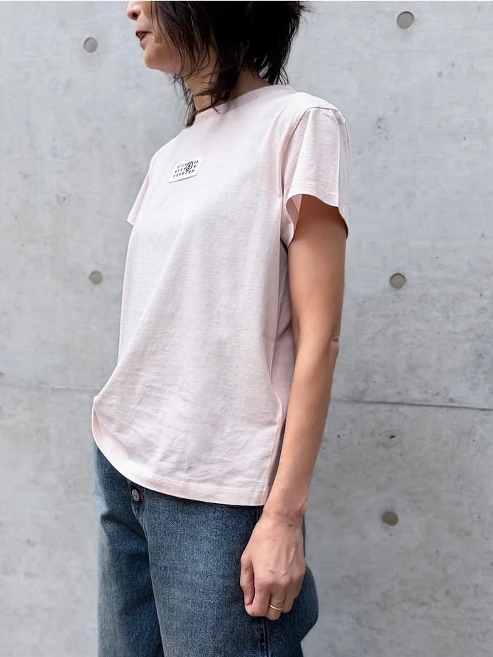 MM⑥  Maison Margiela / Numericコットン Tシャツ / Pink / S52GC0326M20170
