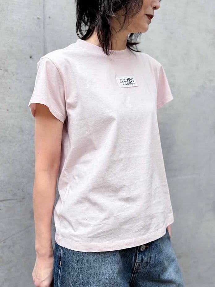 MM⑥  Maison Margiela / Numericコットン Tシャツ / Pink / S52GC0326M20170