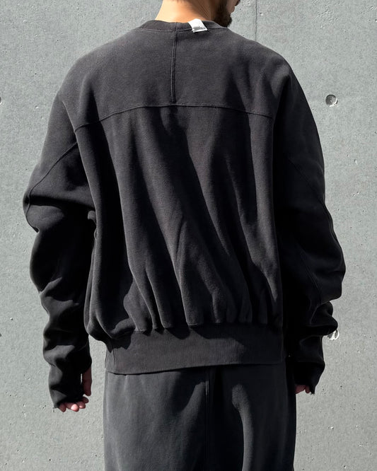 N.hoolywood / CREWNECK SWEATSHIRT / CHARCOAL / C8-C042