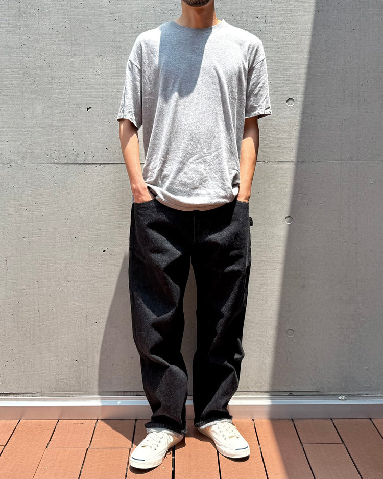 BONCOURA / Painter Pants Denim / BLACK