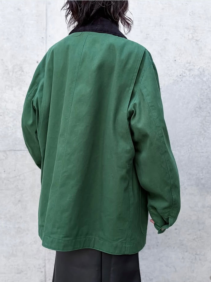 BLAMINK / RESORT コットンカバーオール / DK.GREEN / 7925-200-0015