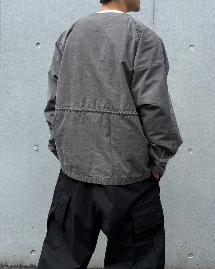nanamica / Cotton CORDURA Insulation Collarless Jacket / Fade Brown / S26FA050