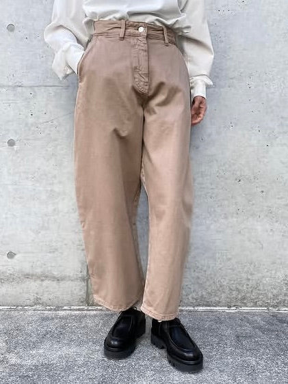 STUDIO NICHOLSON / CHALCO DENIM WIDE CROP PANT / PARCEL