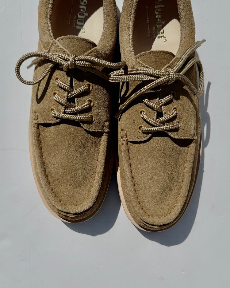 Marbot / MOCCASIN SHOES (CHRISTY CUT SOLE) / BEIGE